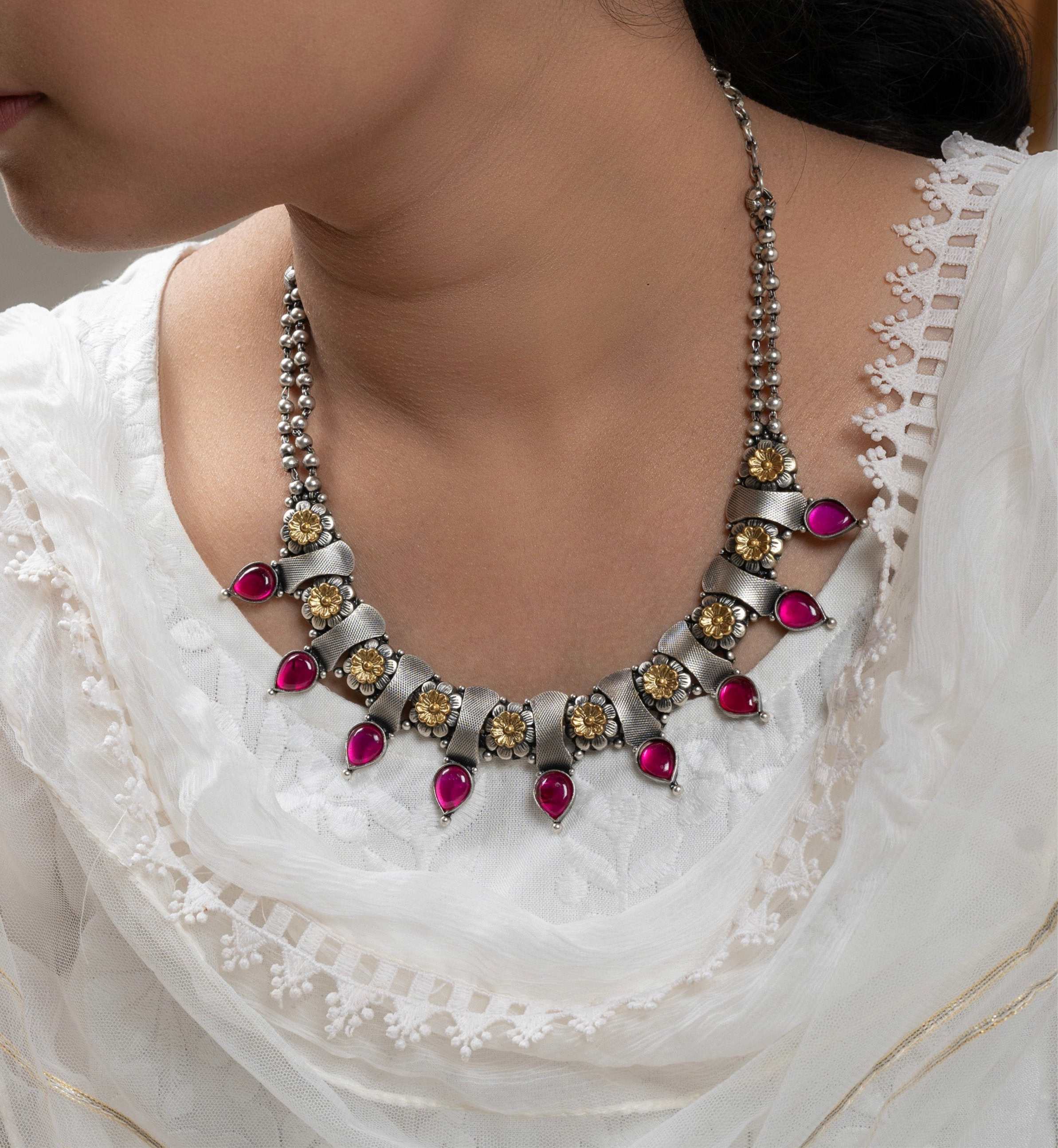 Antique Silver Necklace
