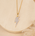 Gold Lightning Necklace