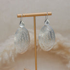 Silver Earrings.