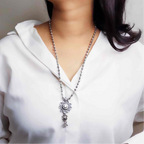 Sleek Silver Necklace