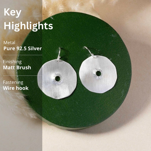 Silver Dangling Earrings