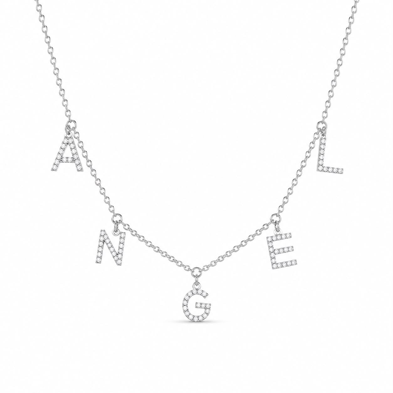 Silver Angel Necklace