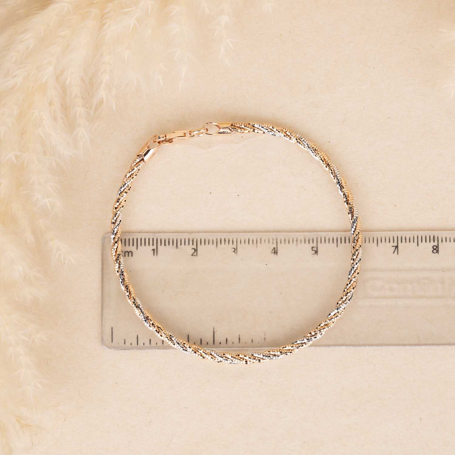 Silver  Two Tone Bracelet