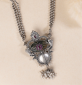 Statement Silver Necklace