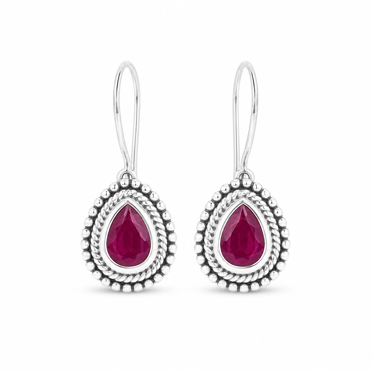 Silver Drop Earrings
