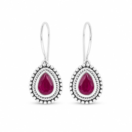 Silver Drop Earrings
