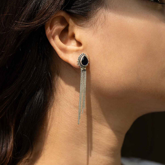 Silver Dangling Earrings