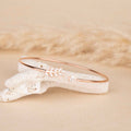 Rose Gold CZ Cuff