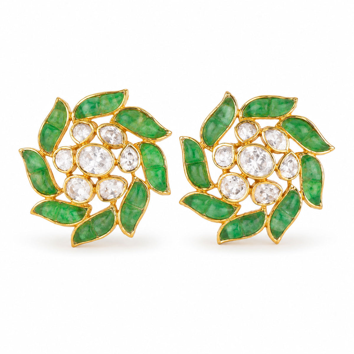 Polki Kundan Earrings