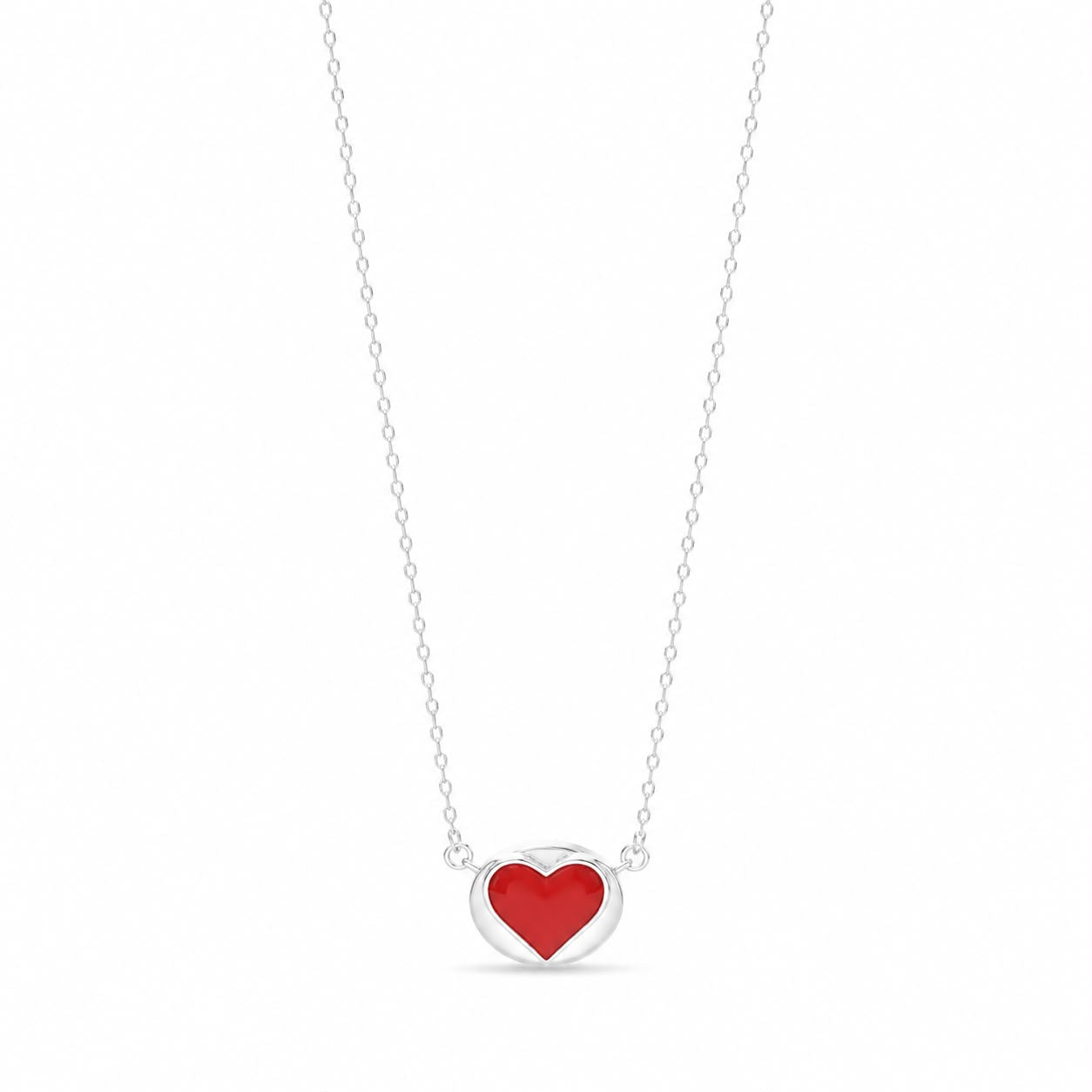 Silver Heart Necklace