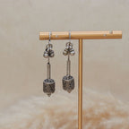 Oxidised Silver Earrings