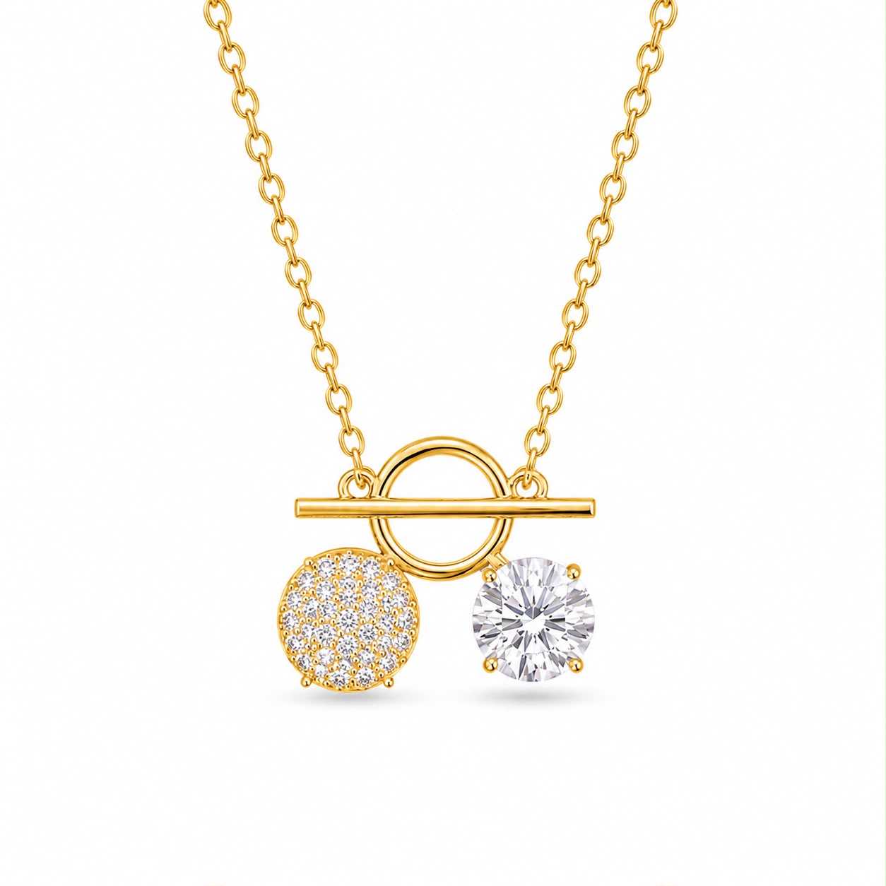 Sparkling Gold Necklace