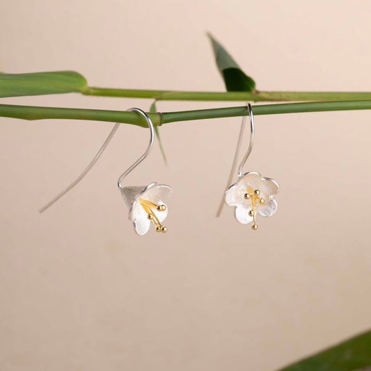 sterling silver aesthetic earrings|925 silver earrings|gift for her
