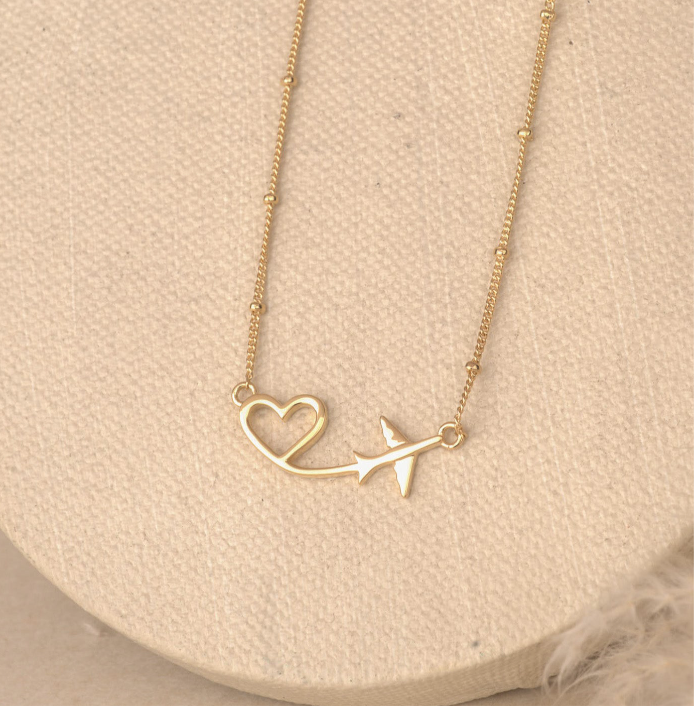 Golden Heart Neck Chain