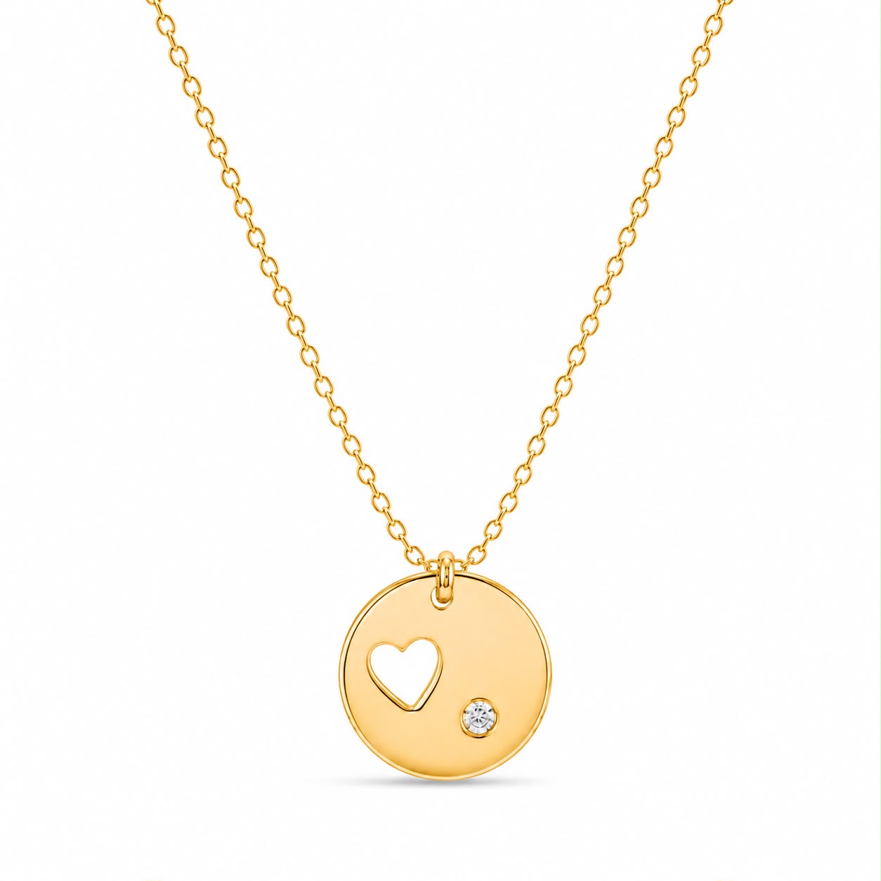 Golden Heart Necklace