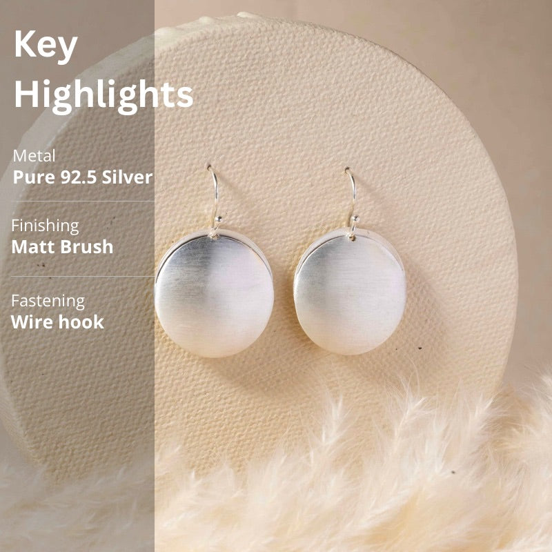 Silver Dangling Earrings