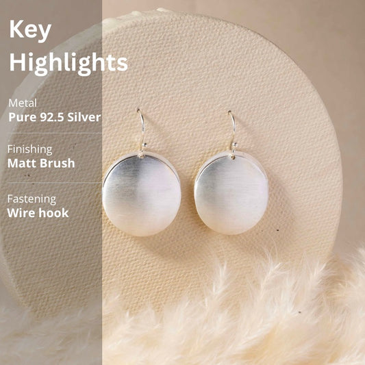 Silver Dangling Earrings