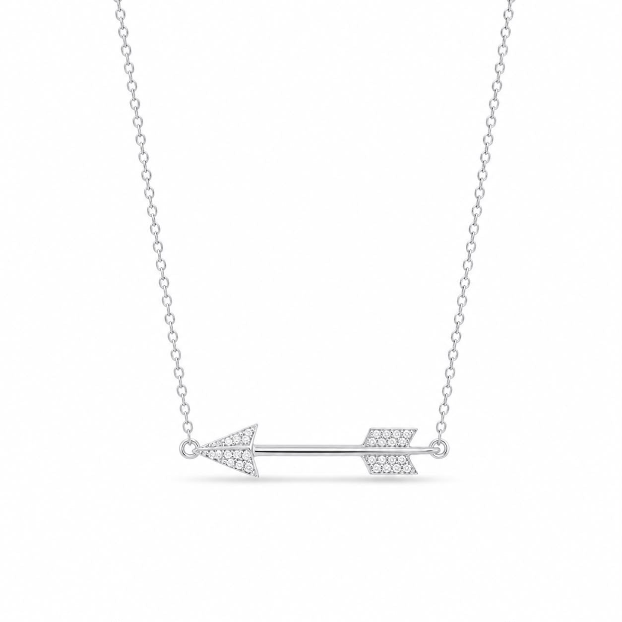 Silver Arrow Necklace