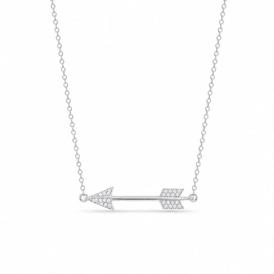 Silver Arrow Necklace
