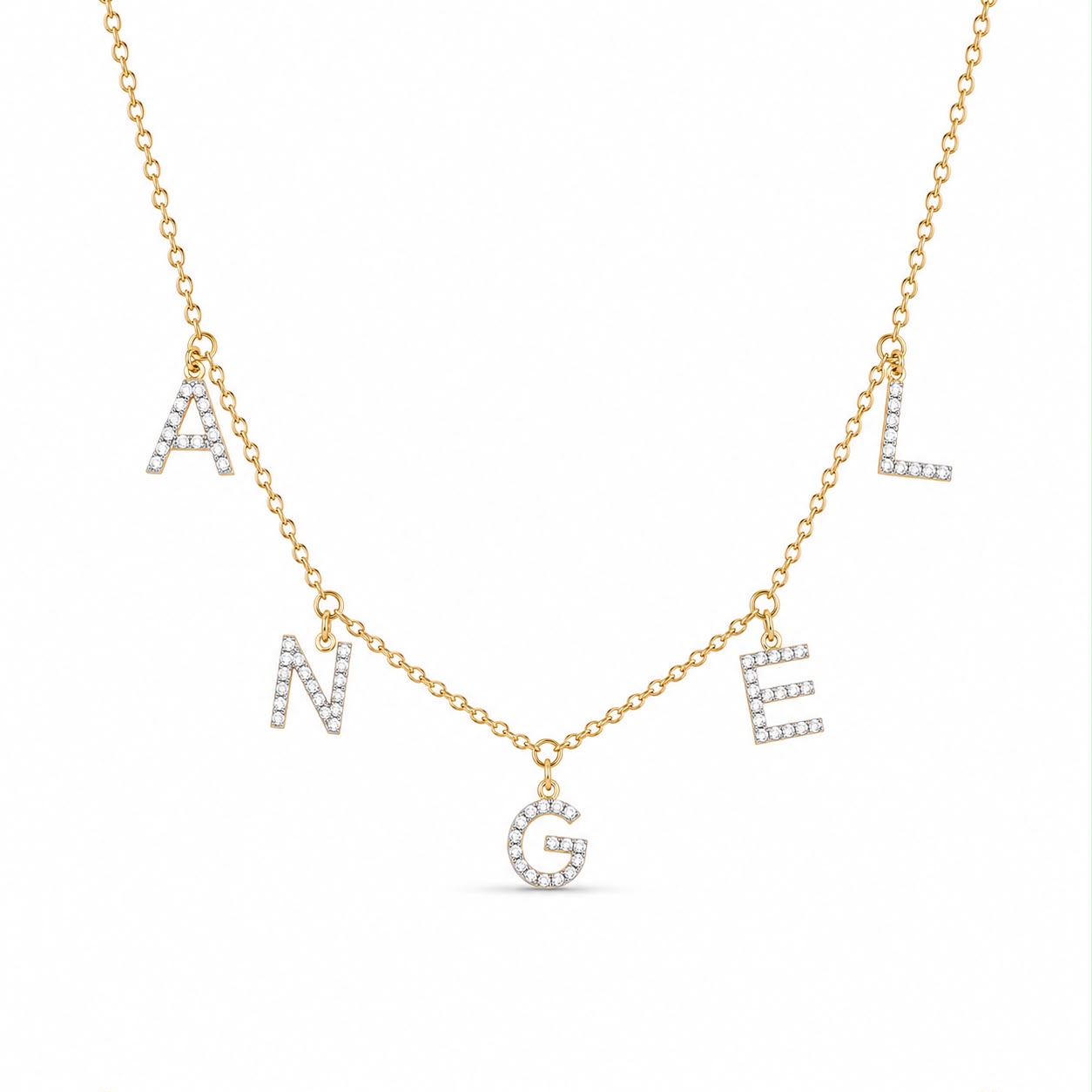 Gold Angel Necklace