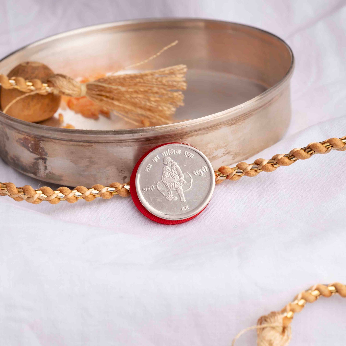 Silver Rakhi