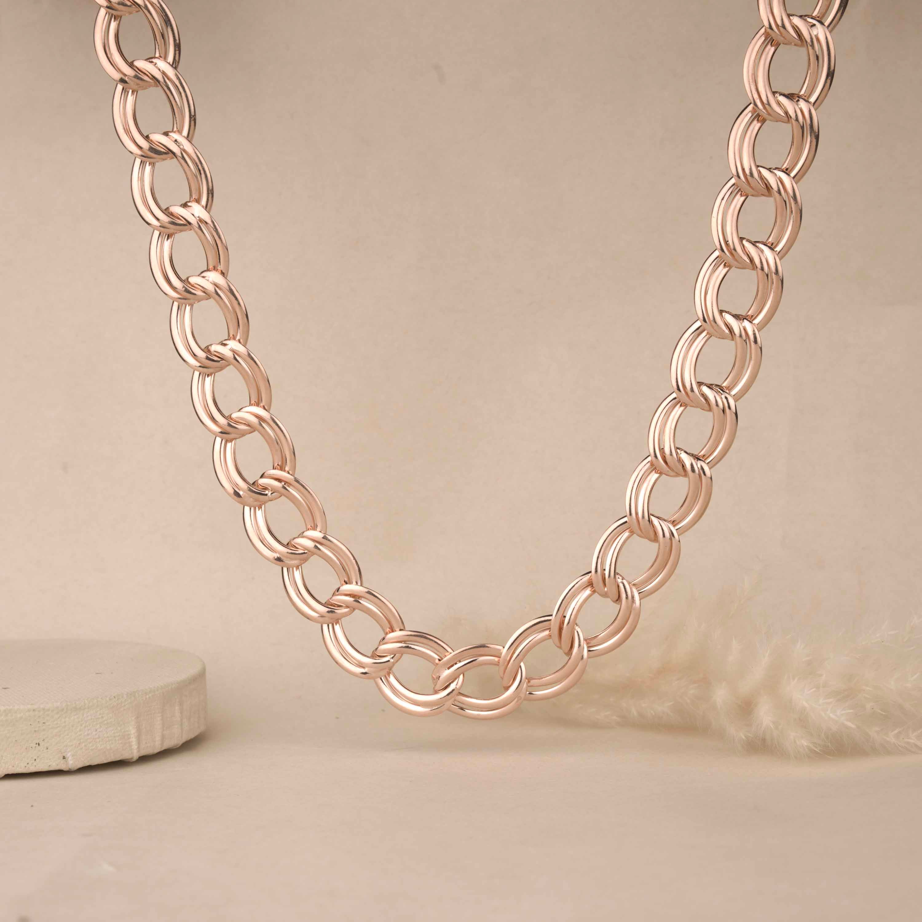 Rose Gold Bold Link Chain