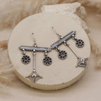 Oxidised Silver Earrings
