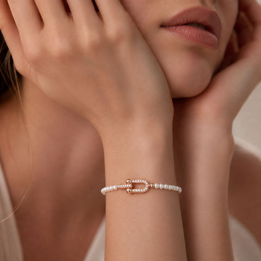Elegant Pearl Bracelet