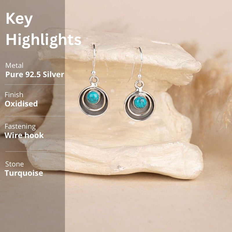 Silver Dangling Earrings