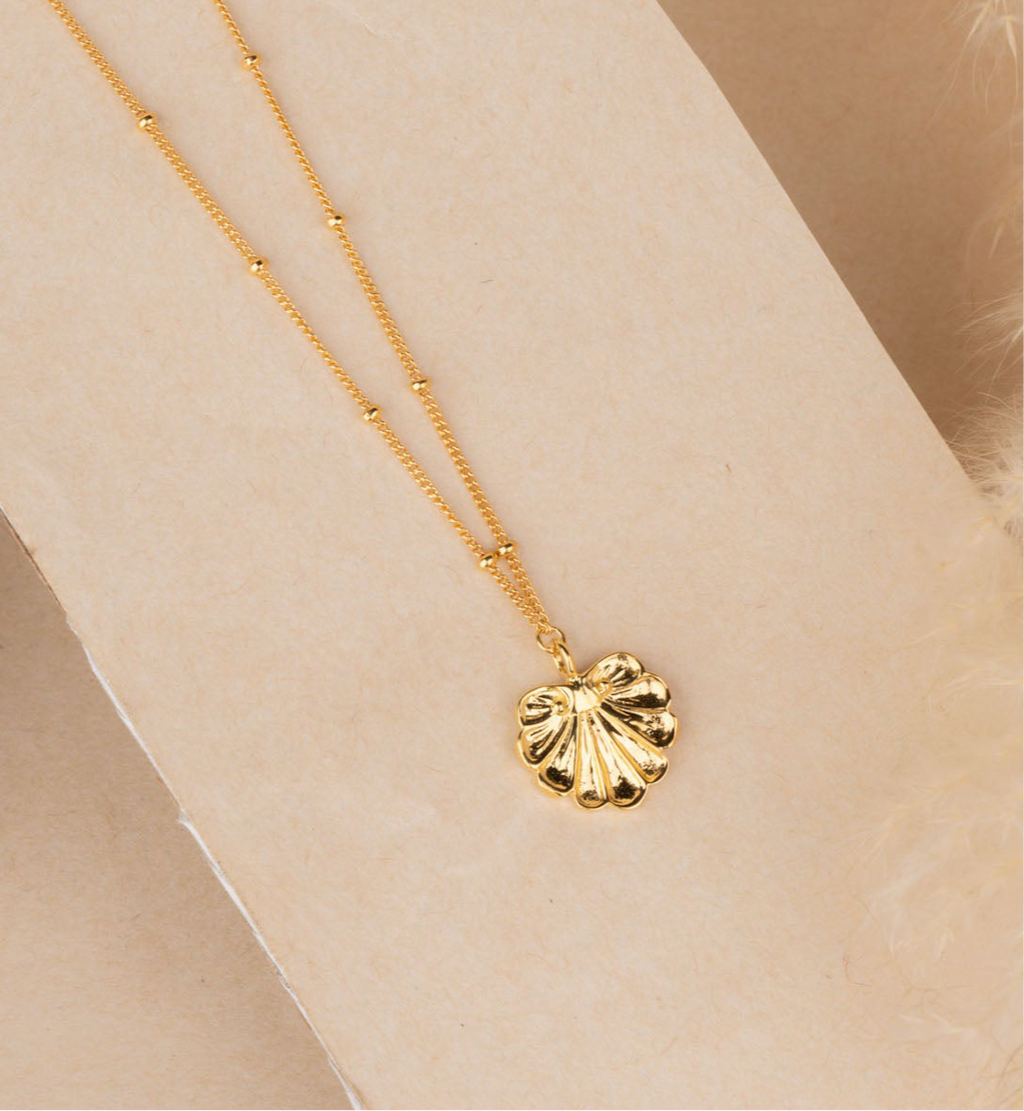 Golden Leaf Neck Chain