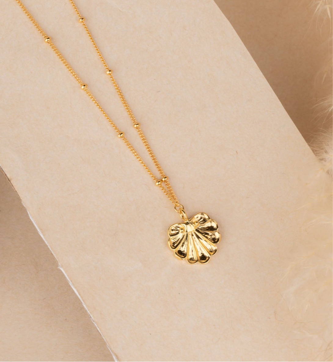 Golden Leaf Neck Chain