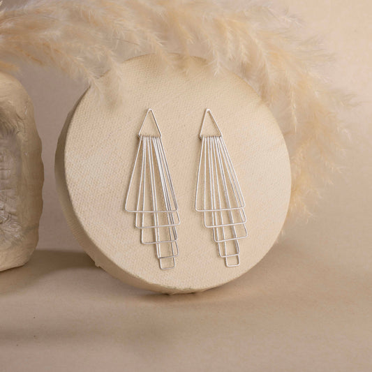 sterling silver aesthetic earrings|925 silver earrings|gift for her
