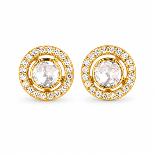 Polki Kundan Earrings