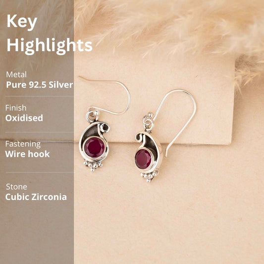 Silver Dangling Earrings