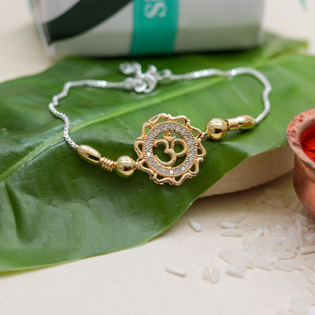 Silver Rakhi