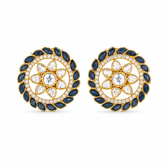 Polki Kundan Earrings