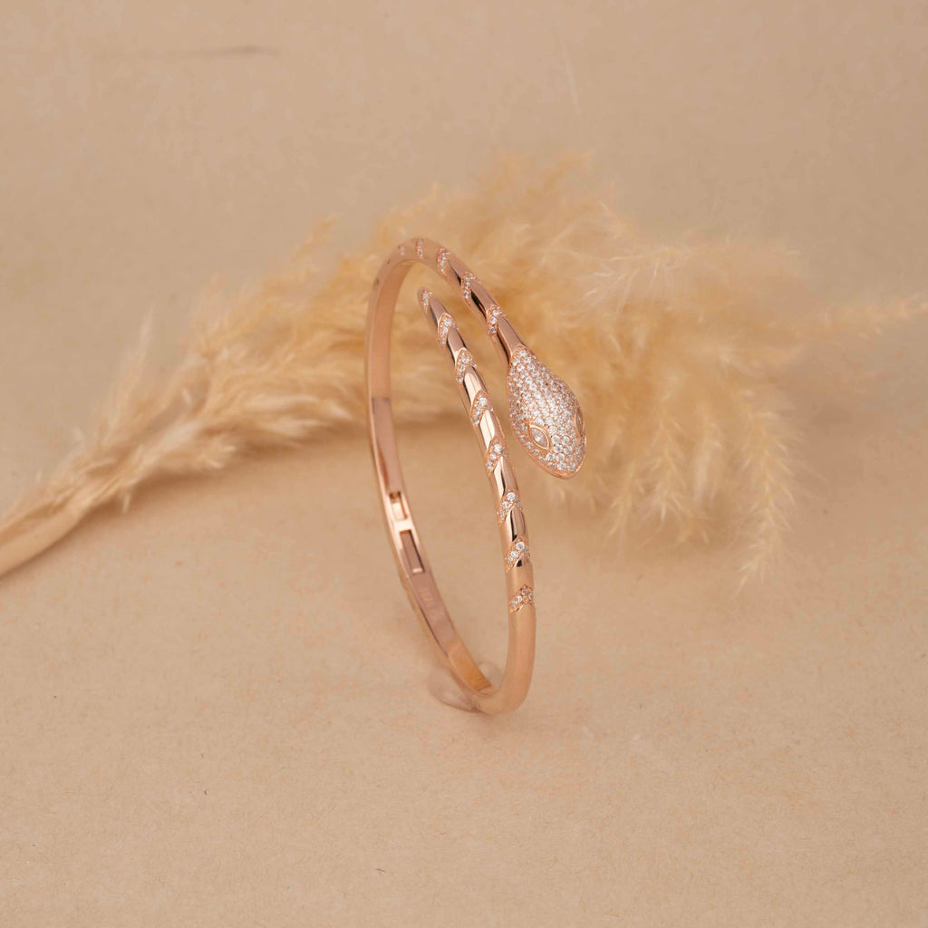 Silver Snake Bracelet