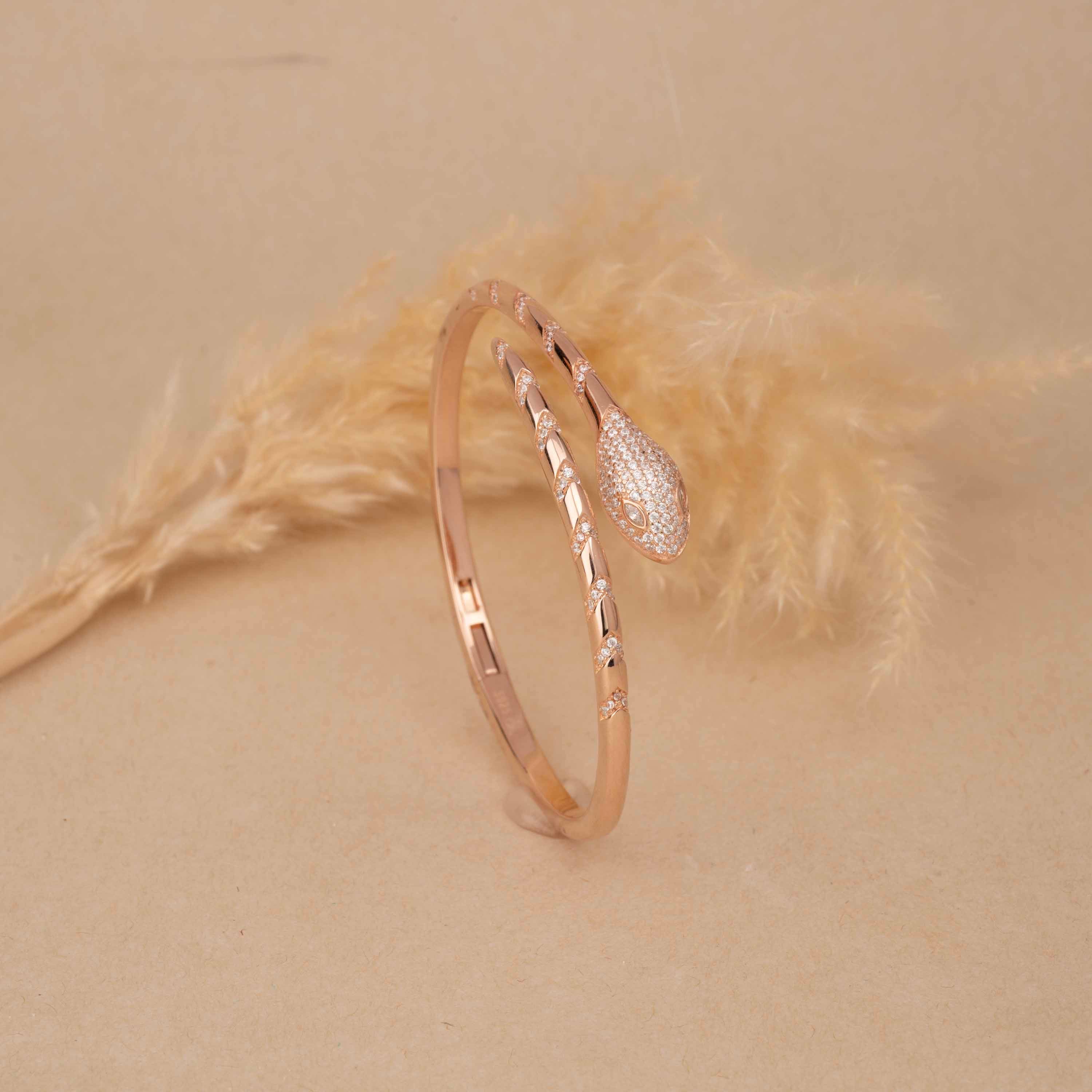 Silver Snake Bracelet