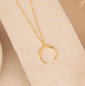 Golden Moon Neck Chain