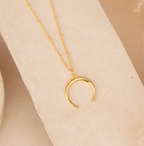 Golden Moon Neck Chain