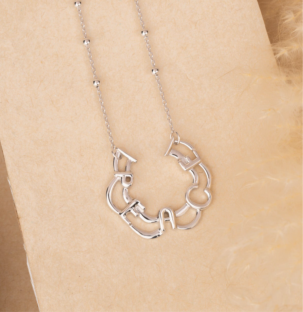 Silver Peace Neck Chain