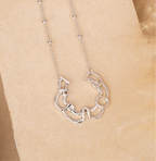 Silver Peace Neck Chain