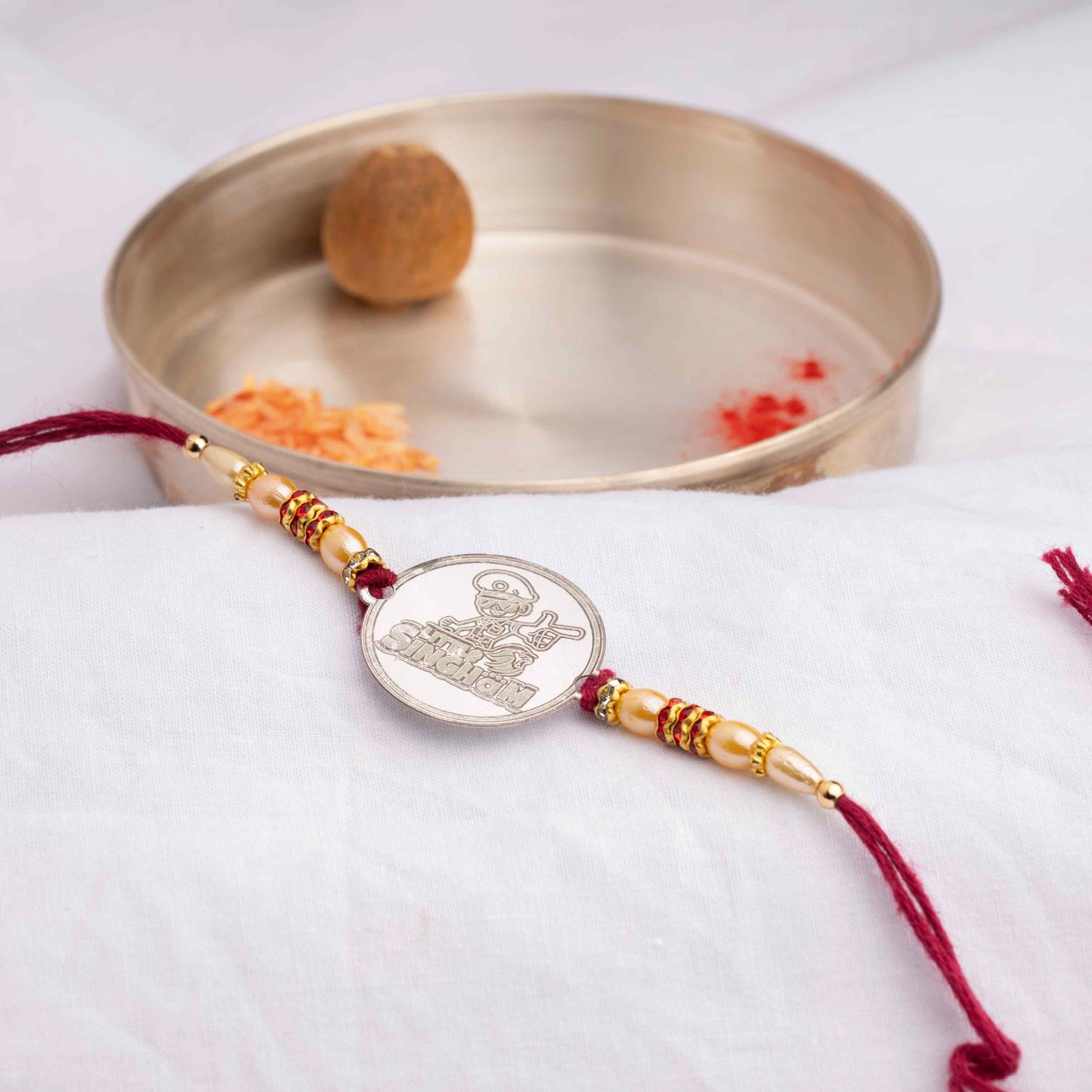 Silver Rakhi