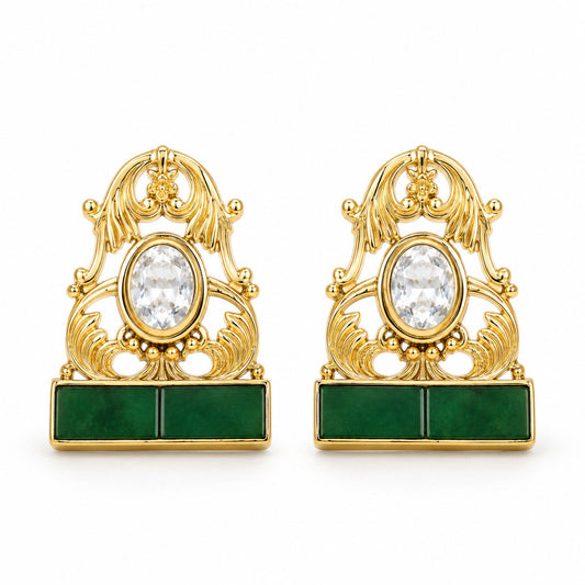 Antique Golden Earrings