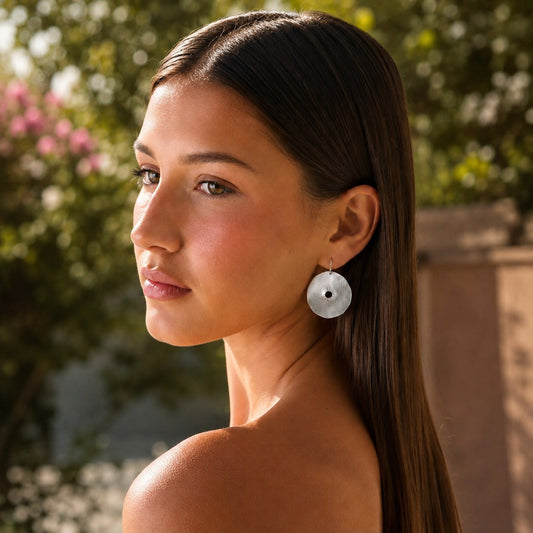 Silver Dangling Earrings