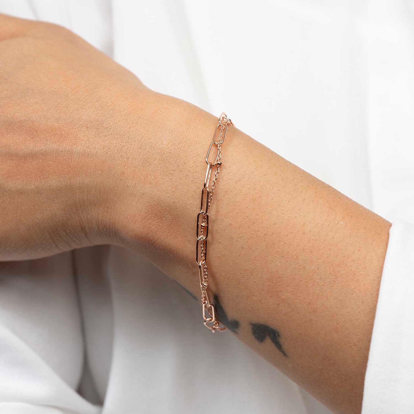 Rose Gold Chain Bracelet