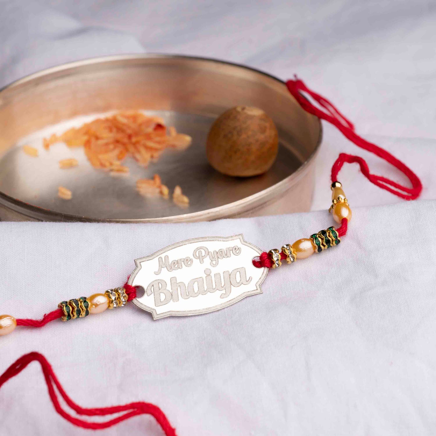 Silver Rakhi