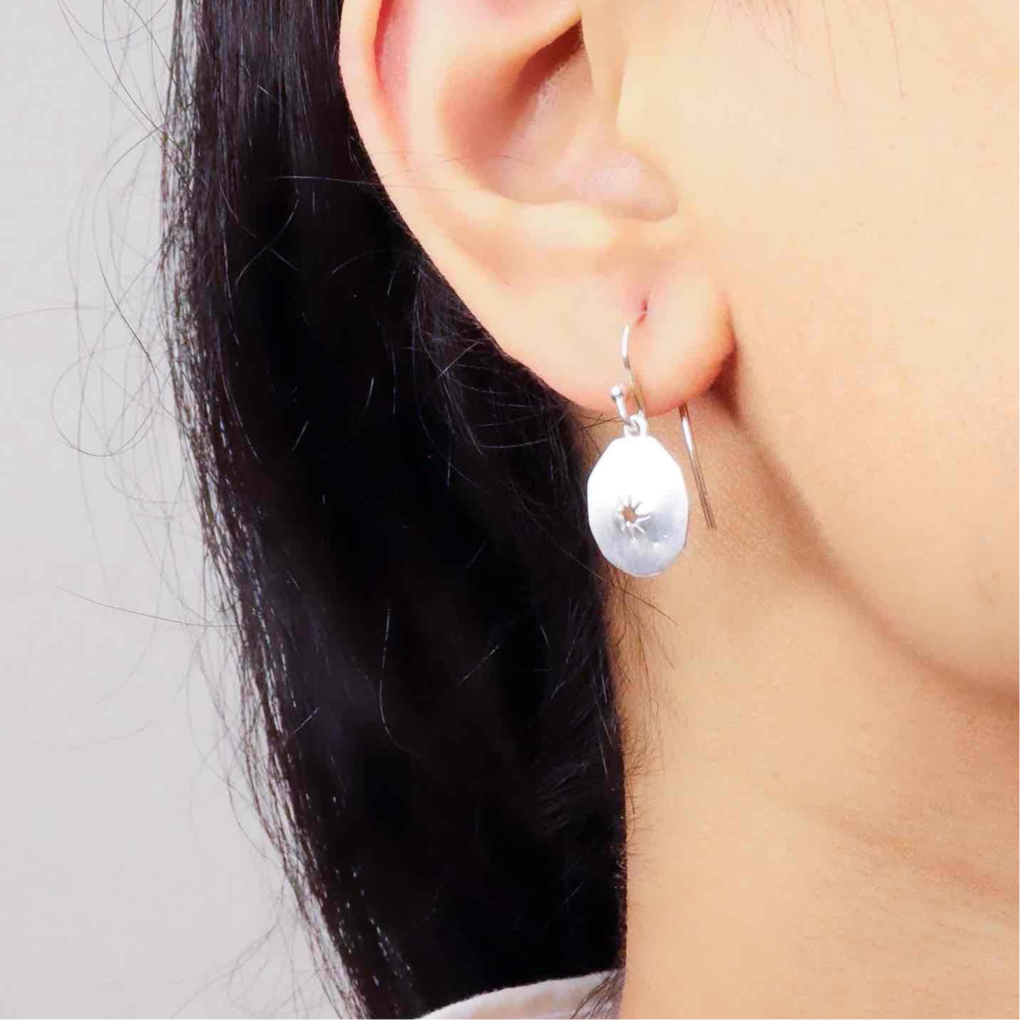 new generation aesthetic style sterling silver earrings for Gen Z