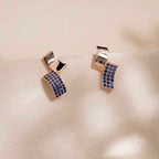 Tiny Rose Gold Earrings