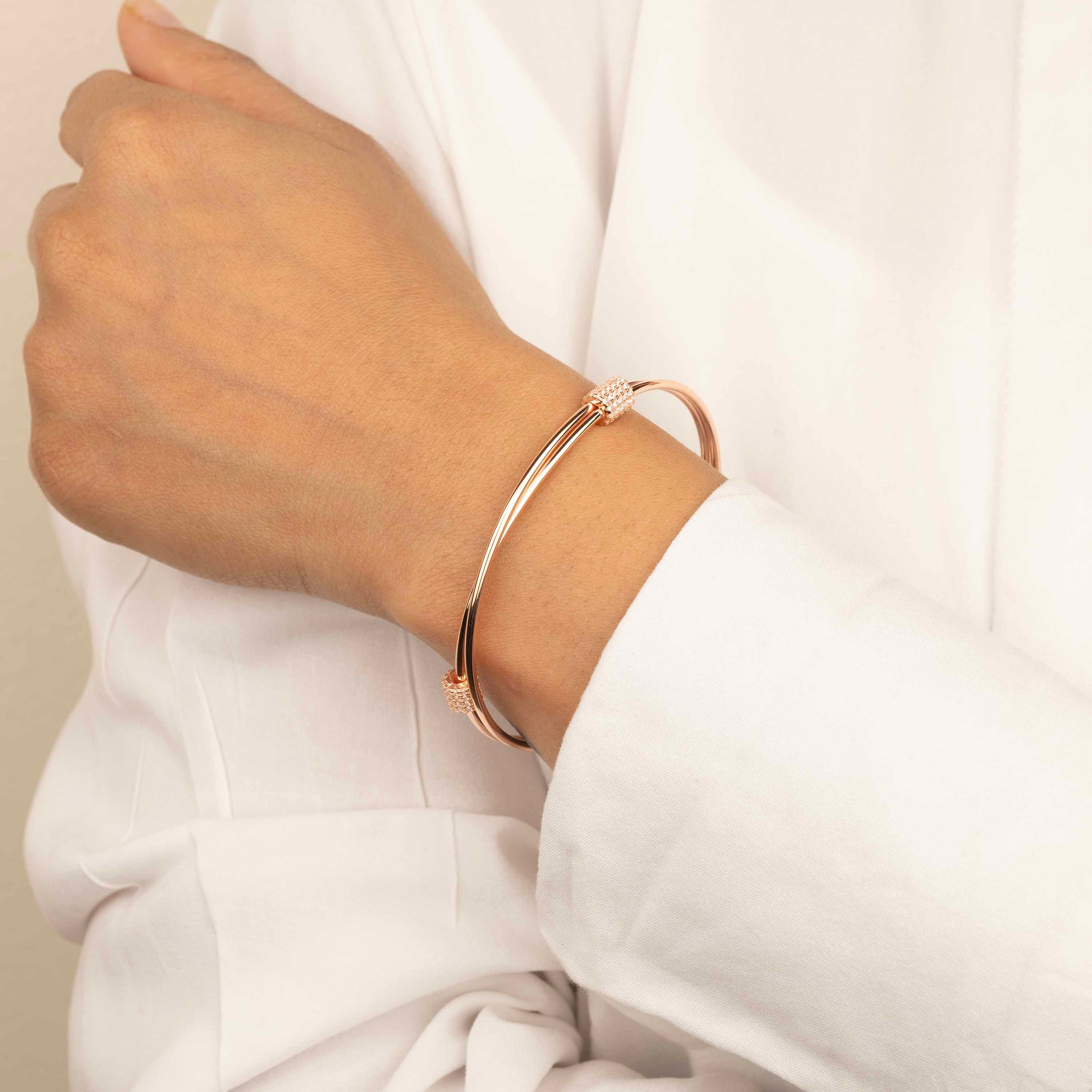 rose gold bracelet
rose gold bracelet for women
rose gold bracelet designs for women
gift for women
gift for girlfriend
Sterling silver bracelet
latest bracelet designs for women 
latest bracelet designs for girl
rose gold latest bracelet design for women 
Silver Tokri bracelets

